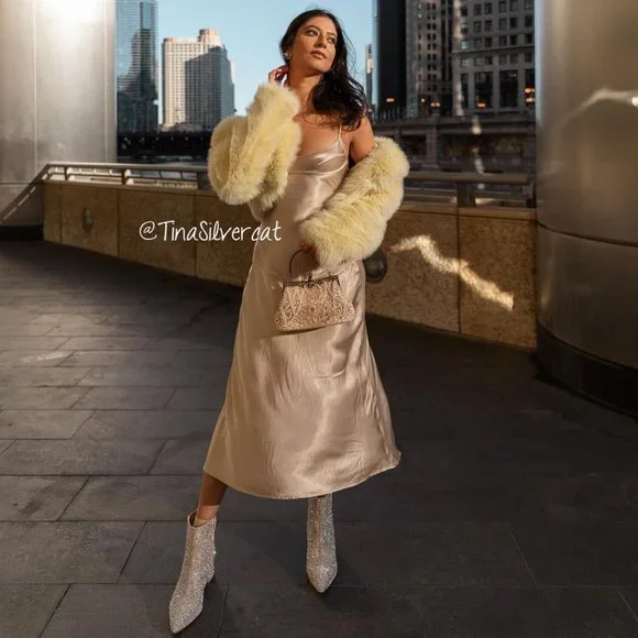 BLOGGER'S FAVE! Zara Faux Fur Coat NWT - Picture 14 of 17